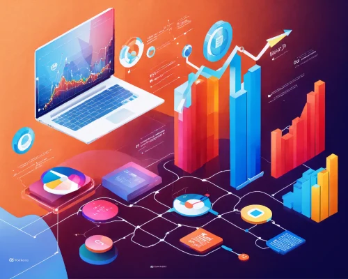 graphs depicting increasing web traffic